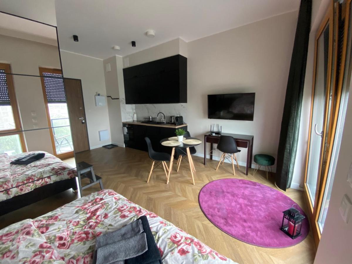 Apartament Nadmotlawie Estate Black 格但斯克 外观 照片