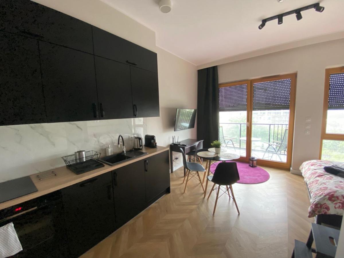 Apartament Nadmotlawie Estate Black 格但斯克 外观 照片